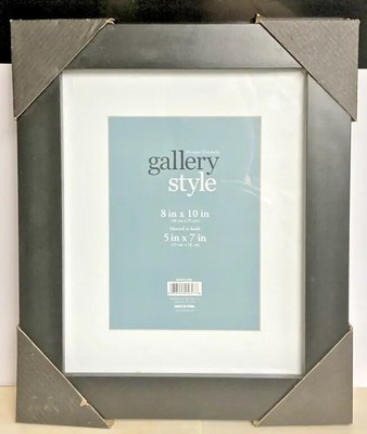 Home Trends Gallery Style Frame To Hold Matted 5 X 7 