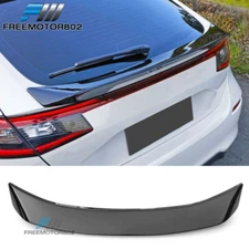 Fits 22-25 Honda Civic Hatchback Mugen Style Gloss Black Rear Trunk Spoiler ABS