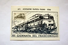 COMMEMORATIVE POSTCARD XII STAMP DAY ROME 1970 (F4786)
