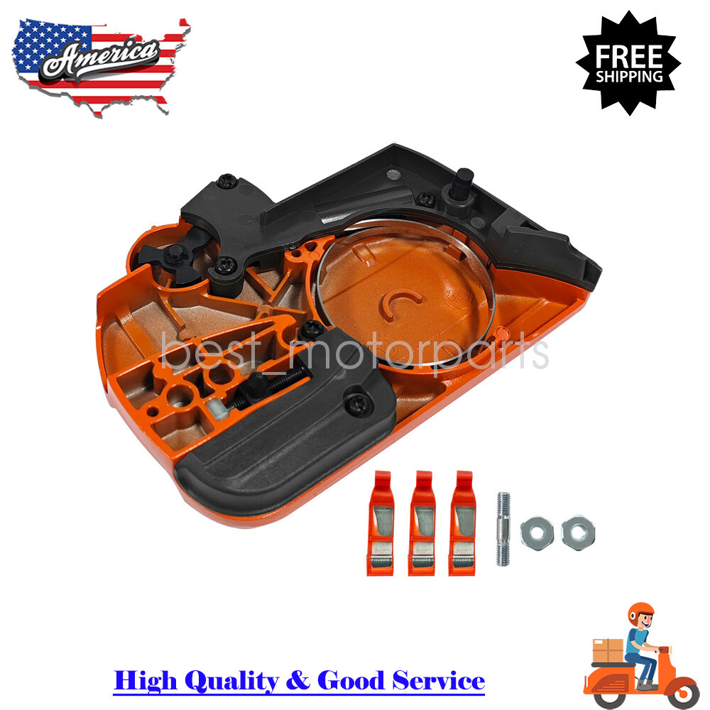 Husqvarna 435 435E 440 Chainsaw Clutch Cover Chain Brake Assembly 501388203