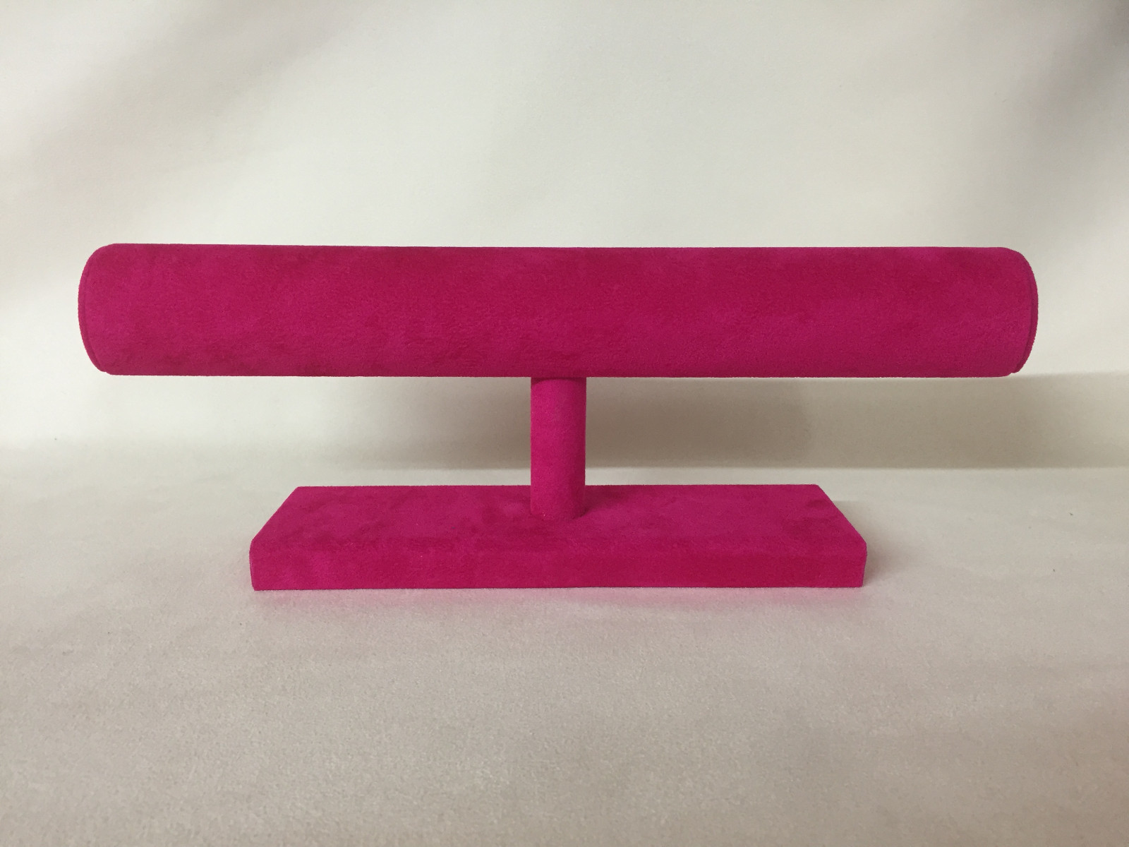 Extra Long Bangle / Bracelet Jewellery display Stand cerise pink *Made in the UK