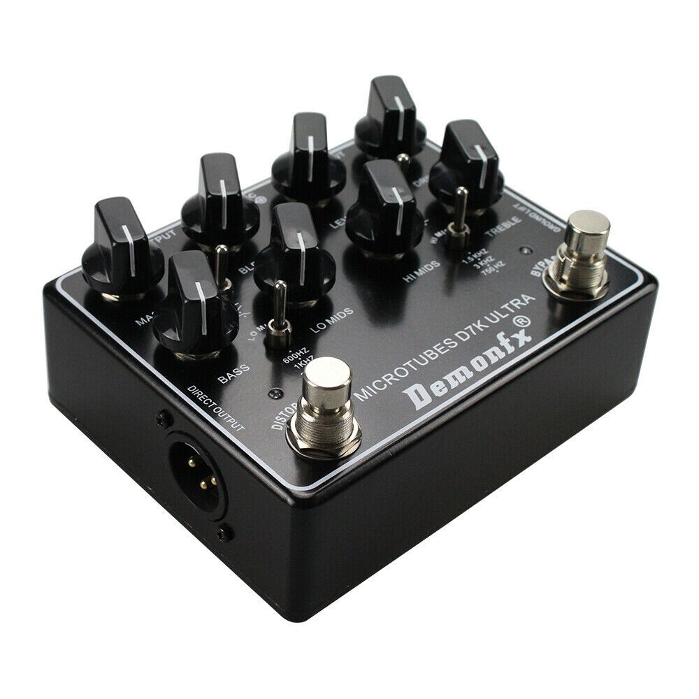 ベース DemonFX Microtubes D7K ULTRA DemonFX Microtubes D7K High quality Bass Effect Pedal Ultra