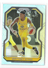 2021 Prizm WNBA Silver Prizm #68 Brittney Sykes Los Angeles Sparks Syracuse