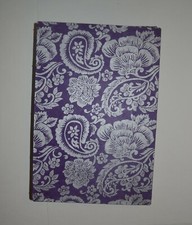 Purple and Silver Handmade sketch or journal book