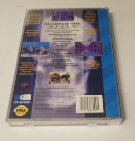 Heart of the Alien (Sega CD, 1994) W/ Registration Card / CIB / READ DESCRIPTION