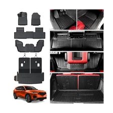 GALVAGNIATE Floor Mats Cargo Liner for 2022-2024 2025 Acura MDX, All Weather ...