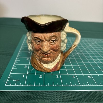 Royal Doulton Toby Character Jug Sam Johnson 3.25''h No Box