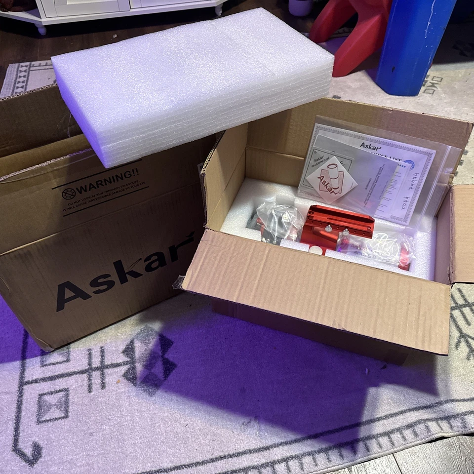 Telescopio astrógrafo de campo plano Askar FRA300 Pro 60 mm f/5 quíntuple Petzval # F Foto 3 de 4