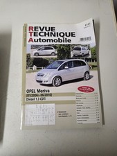 Revue technique Opel MERIVA
