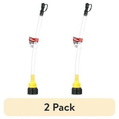 (2 pack) Hyper Tough Gear Oil Fluid Plastic Funnel Spout, 10106