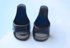 Vintage Barbie HTF Navy Blue Open-Toe Shoes For  Commuter Set & Gay Parisienne