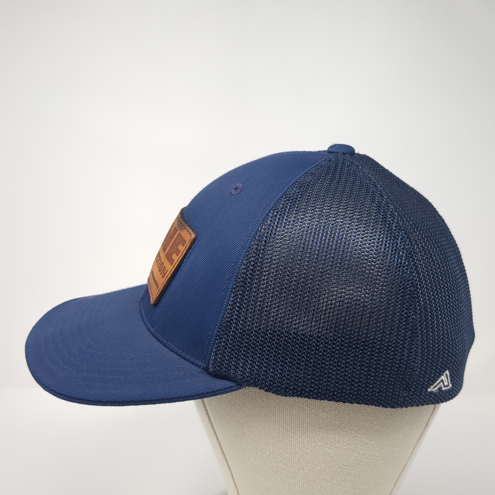 Lane Construction Inc. Leather Patch Fitted Truck… - image 3