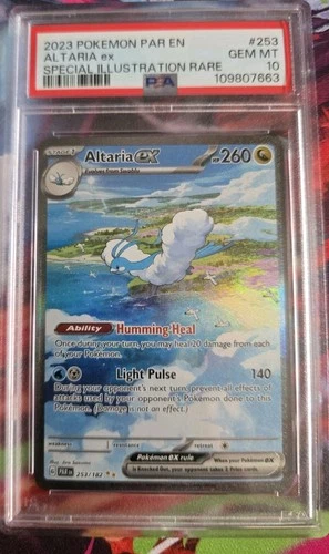 PSA 10 2023 Pokémon Altaria ex SIR 253/182 Paradox Rift GEM MINT 🔥