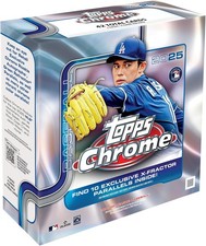 2025 Topps Chrome Baseball Base Set Card Singles - #1-300 COMPLETE YOUR SET!