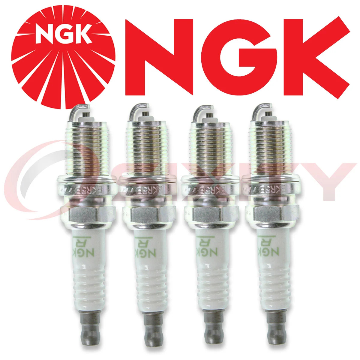 4 New NGK V-Power Performance Spark Plugs BKR5E-11 # 6953