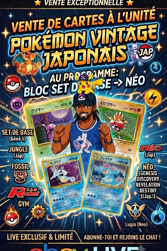 LIVE EXCEPTIONNEL : Cartes à l'unité de set de base à Néo !!!