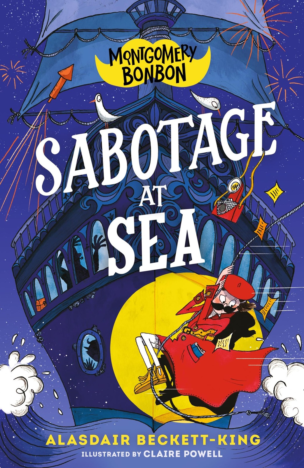 Montgomery Bonbon: Sabotage at Sea by Alasdair Beckett-King - Ages 9+ - PB - Image 9