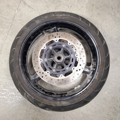 2002 Yamaha FZ1 Front Wheel Rim & Tire - Michelin Radial 120/70 ZR 17