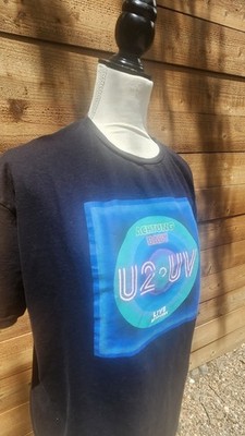 U2 UV Achtung Baby Live At Sphere Las Vegas Tour T-Shirt