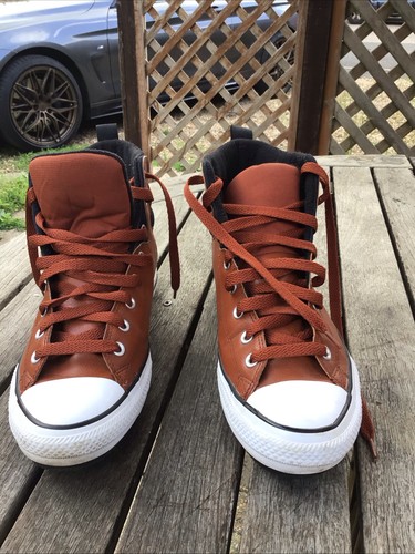 converse Counter Climate Brown / Black Hi Tops U.K. 10