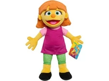 Just Play Sesame Street Big Hugs 18-inch Large Plush Julia Doll, Soft Fabric
