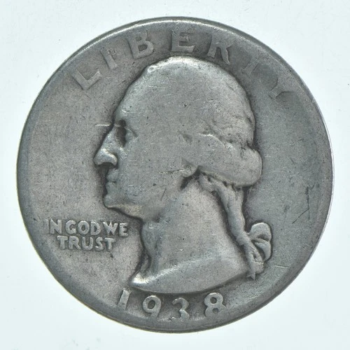 1938-P Washington Quarter — photo from another recent sale