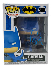 George Clooney Signed Batman Funko Pop #598 Batman & Robin Autograph Beckett COA