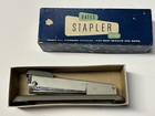 Vintage Heavy Duty All Metal Bates Stapler Model 56 With Box. Bates Mfg Co. 1950 — photo 3