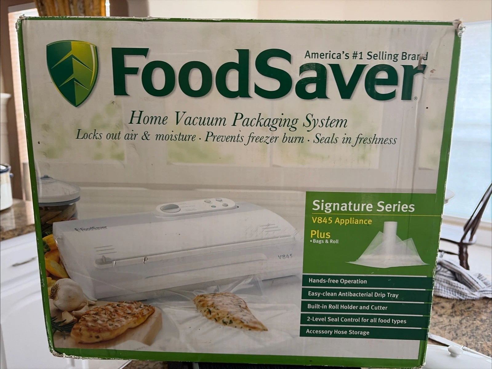 Food Saver Model V845 Food Saver Vacuum Sealer System Signature Series NIB