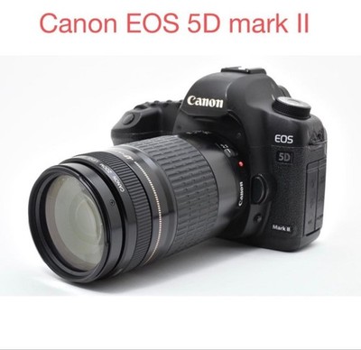 Digital Single-Lens Reflex Camera Canon EOS 5D Mark II Telephoto Lens Set