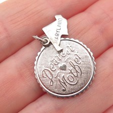 ELCO 925 Sterling Silver Vintage Dearest Moth...