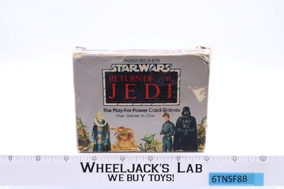 Play For Power Card Game Star Wars ROTJ Parker Brothers 1983
