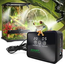 MYGIIKAKA Reptile Fogger Automatic Reptile Mister Fogger for Terrarium, Timed Te