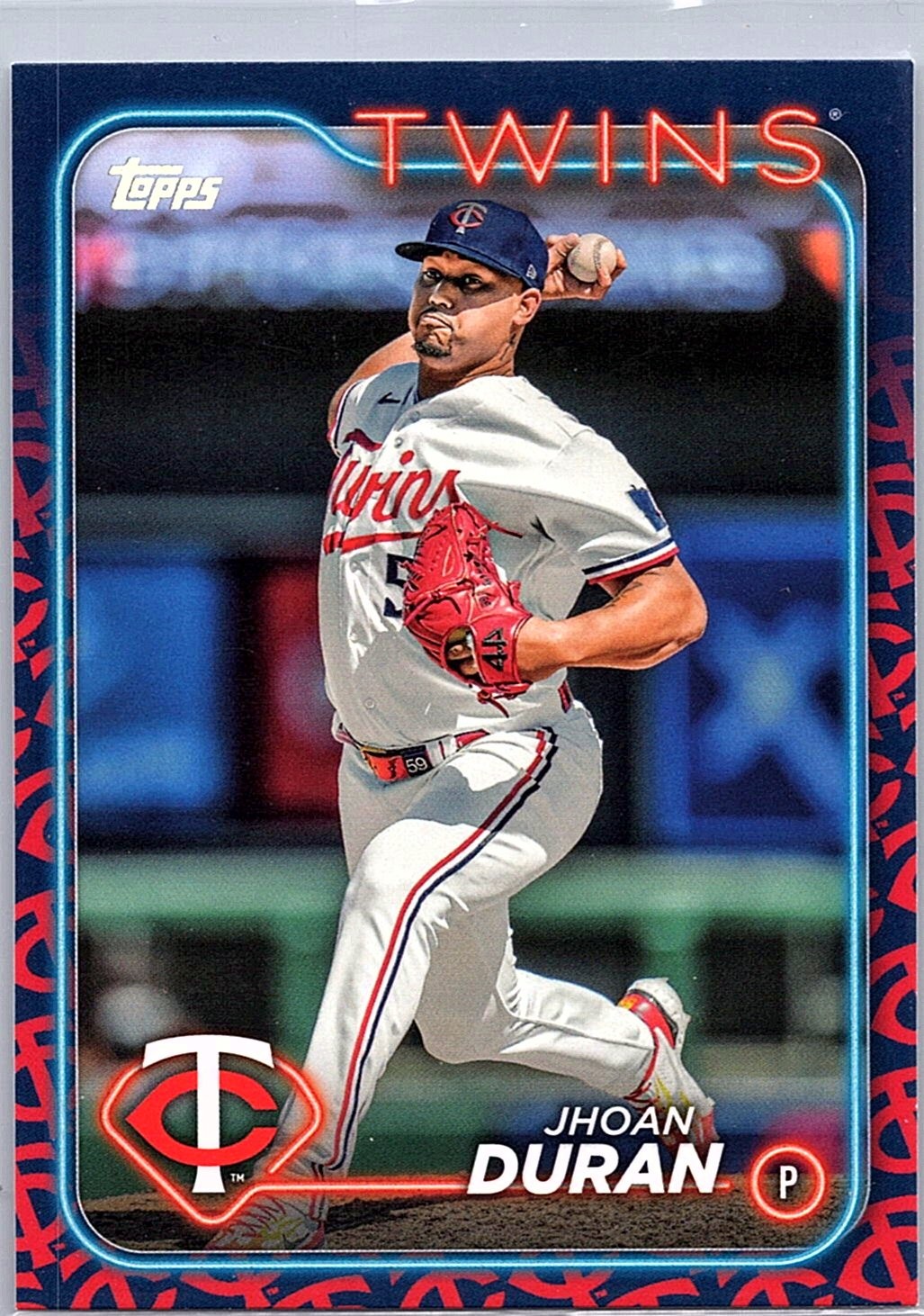 2024 Topps #227 Jhoan Duran Team Color Border Variation