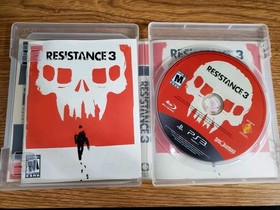 Complete - Resistance 3 PlayStation 3 PS3 Video Game 2011 CIB Manual