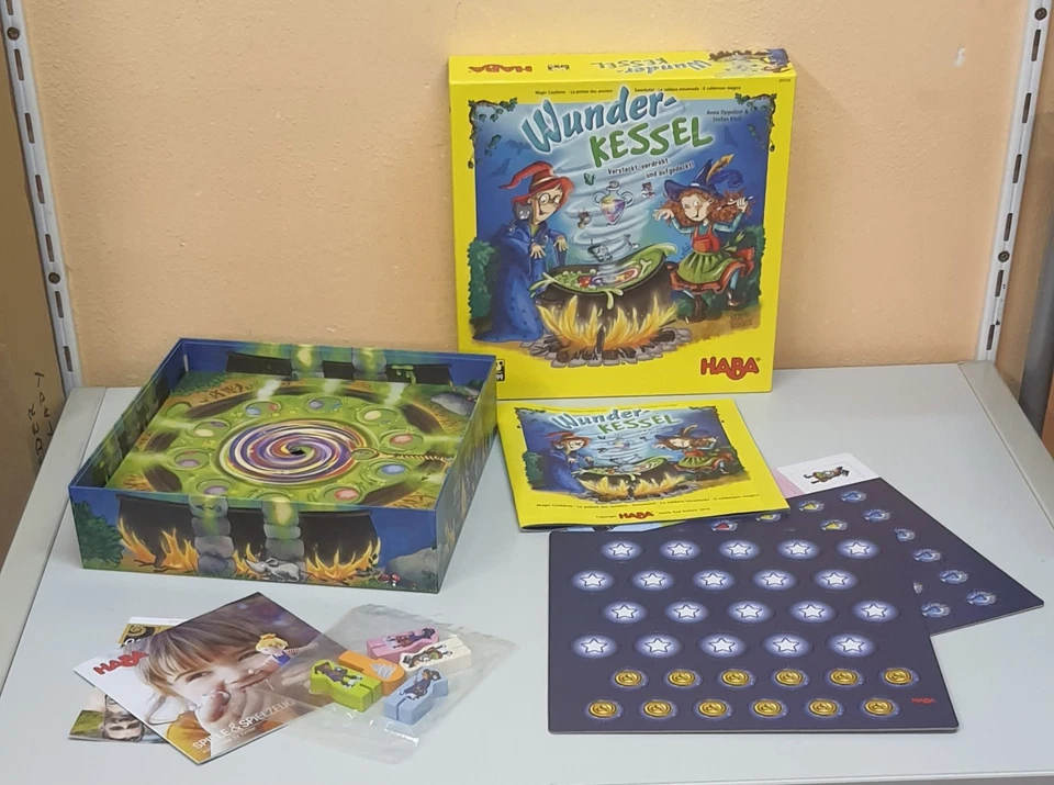Ab 5 Jahre Haba WUNDER -  KESSEL Spiel versteckt verdreht und aufgedeckt - Bild 4 von 4