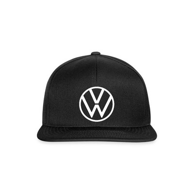 Volkswagen Weißes Klassisches VW Logo Snapback Cap