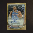Topps Bowman Chrome Dillon Jones Thunder Chrome Autographs Auto /50 BA-DJ