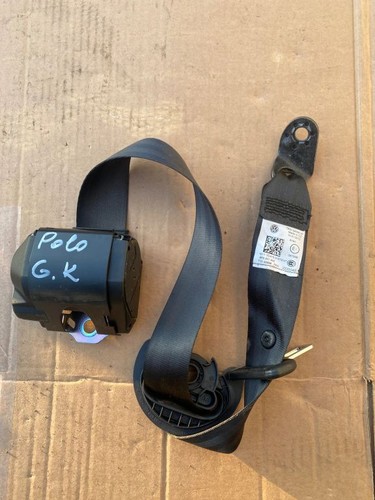 Volkswagen Polo V 6R 2014 Sicherheitsgurt hinten 6R0857805 GRI31903