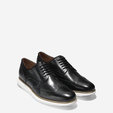 C26469-WIDE MENS COLE HAAN ORIGINALGRAND WINGTIP OXFORD - WIDE WIDTH
