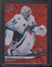 2025-26 Upper Deck #397 - Philipp Grubauer - Red Outburst /25