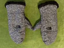 THE NORTH FACE GIRLS YOUTH FAUX FUR LINED MITTENS SIZE L