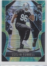 2019 Panini Prizm Rookies Hyper Prizm 8/175 Clelin Ferrell #316 00ws