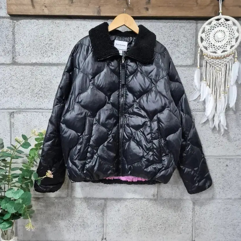 Juusikutture Down Padding Jacket - Black with Pin… - image 6