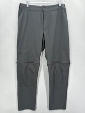 North Face Convertible Pants Men 36 Stretch Hiking Zip Off Paramount Outdoor 31"