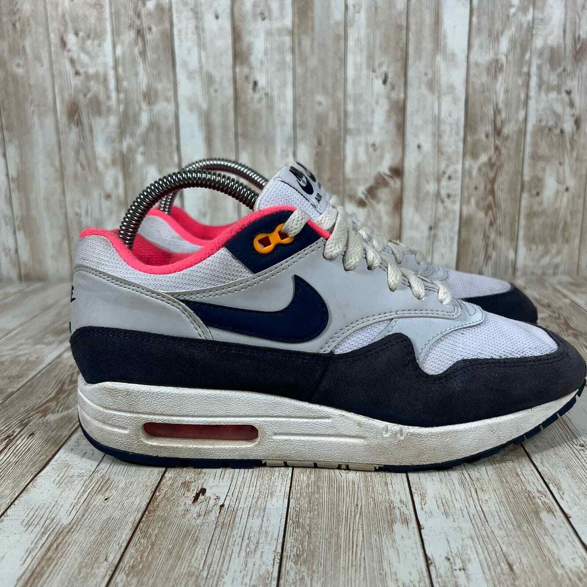 womens air max 1 midnight navy pink