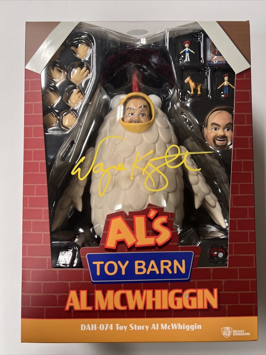 Toy Story Al Mcwhiggin Action Signed By Wayne Knight JSA