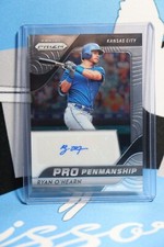 2020 Panini Prizm Pro Penmanship Silver Ryan O'Hearn #PP-RO Auto - KC Royals
