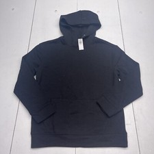 Old Navy Unisex Kids Black Pullover Hoodie Size XL