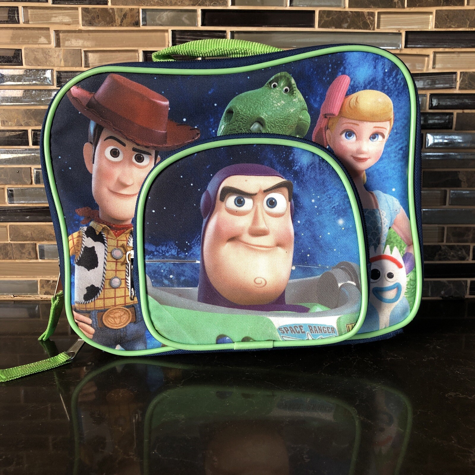 Disney Pixar Toy Story 4 Lunch Bag Insulated Buzz Woody Rex 